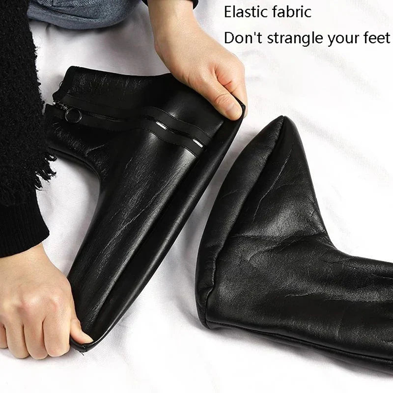 Waterproof Leather Socks