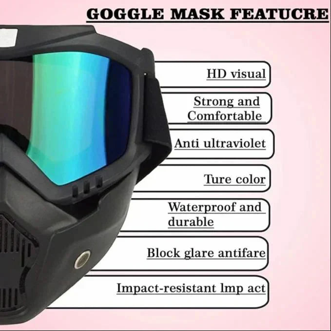 ANTI UV400 GOGGLE FACE MASK